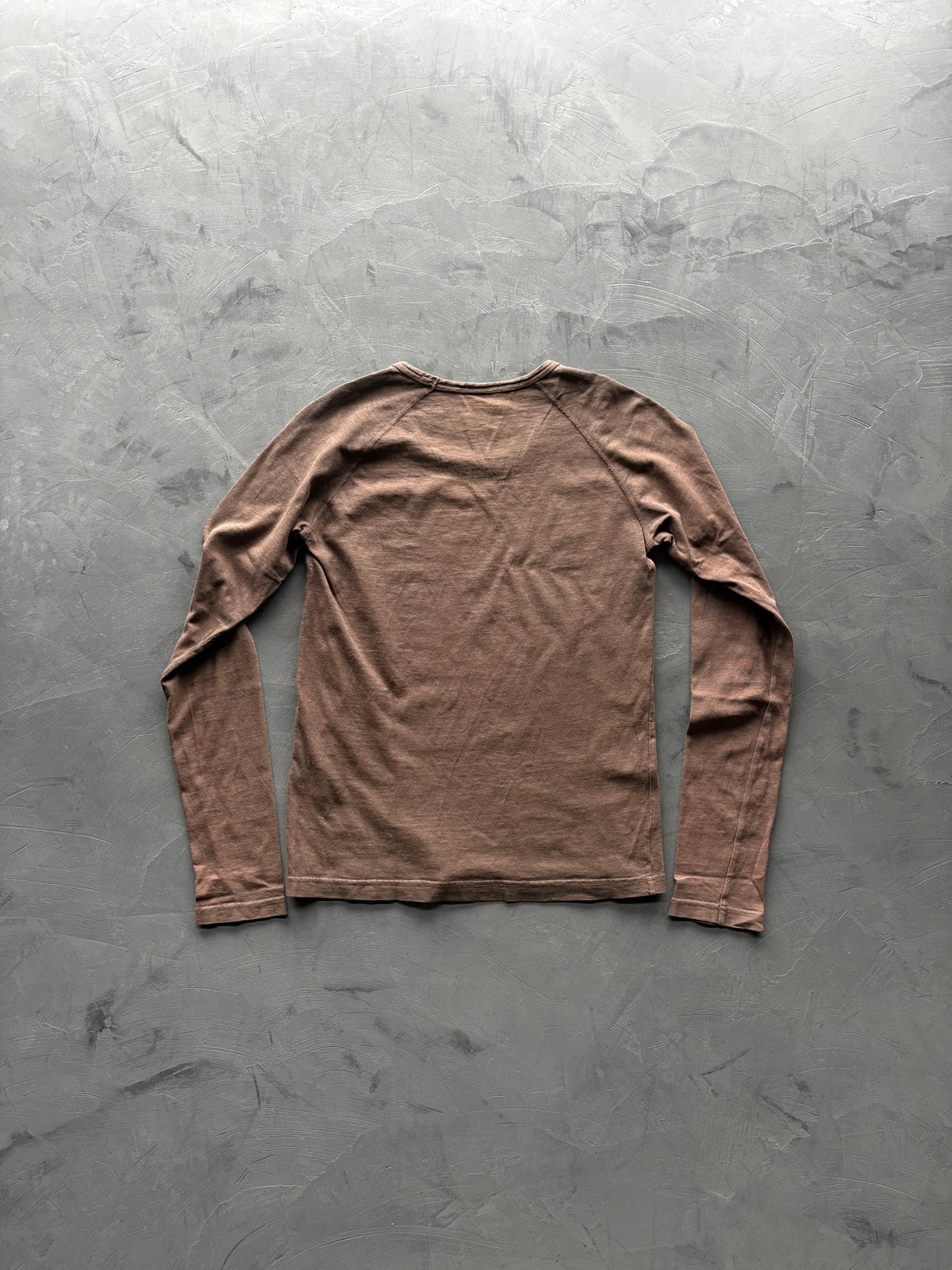 Faded Brown L/S T-Shirt