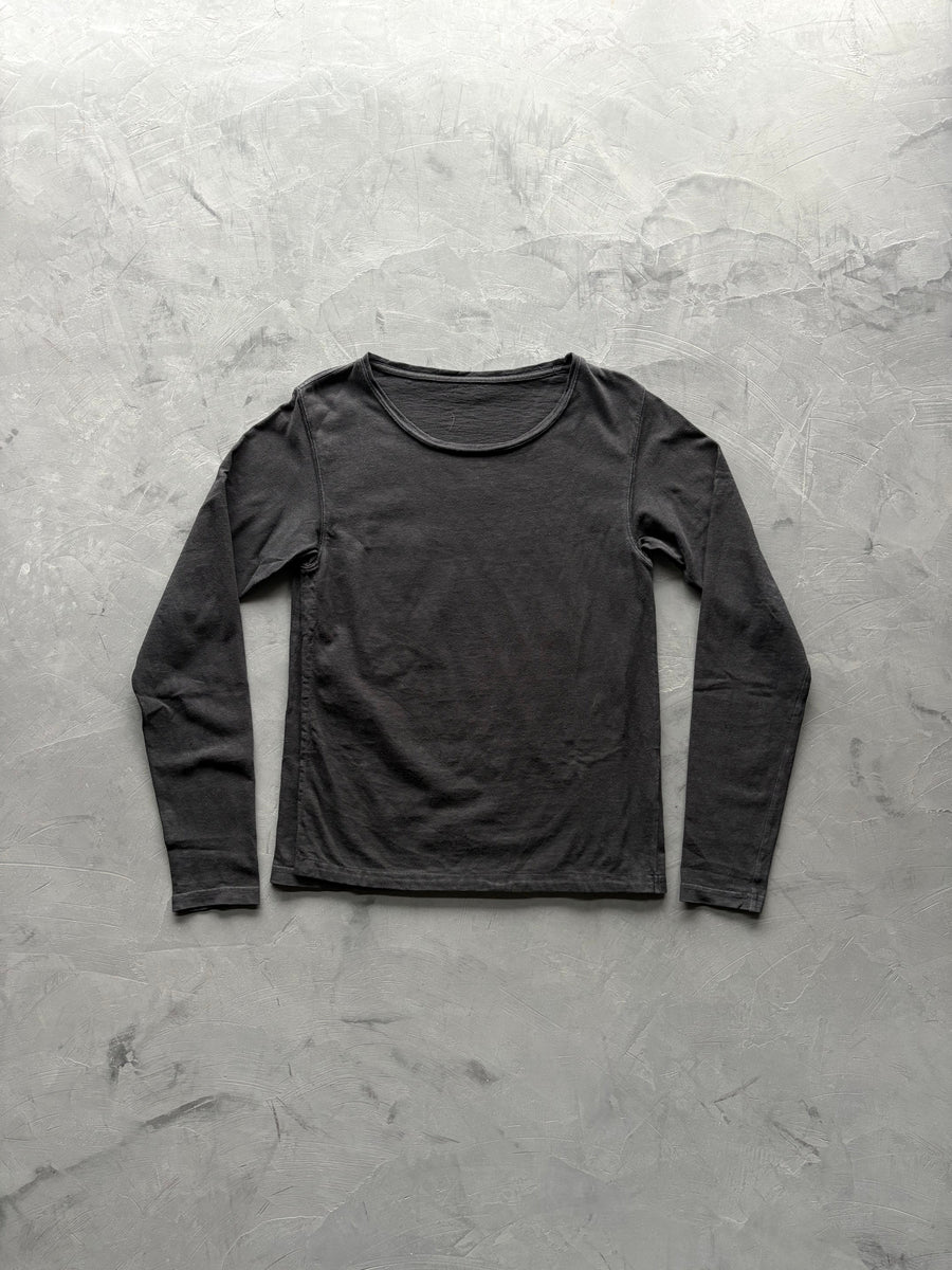 Double Front Wrap L/S T-Shirt S