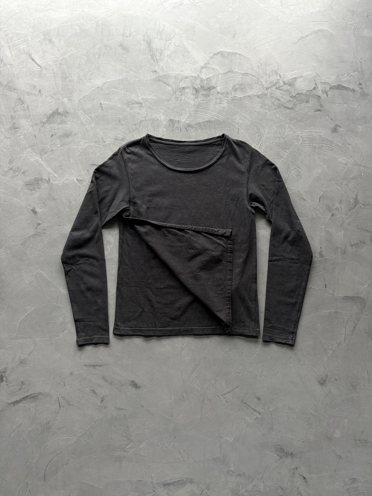 Double Front Wrap L/S T-Shirt M