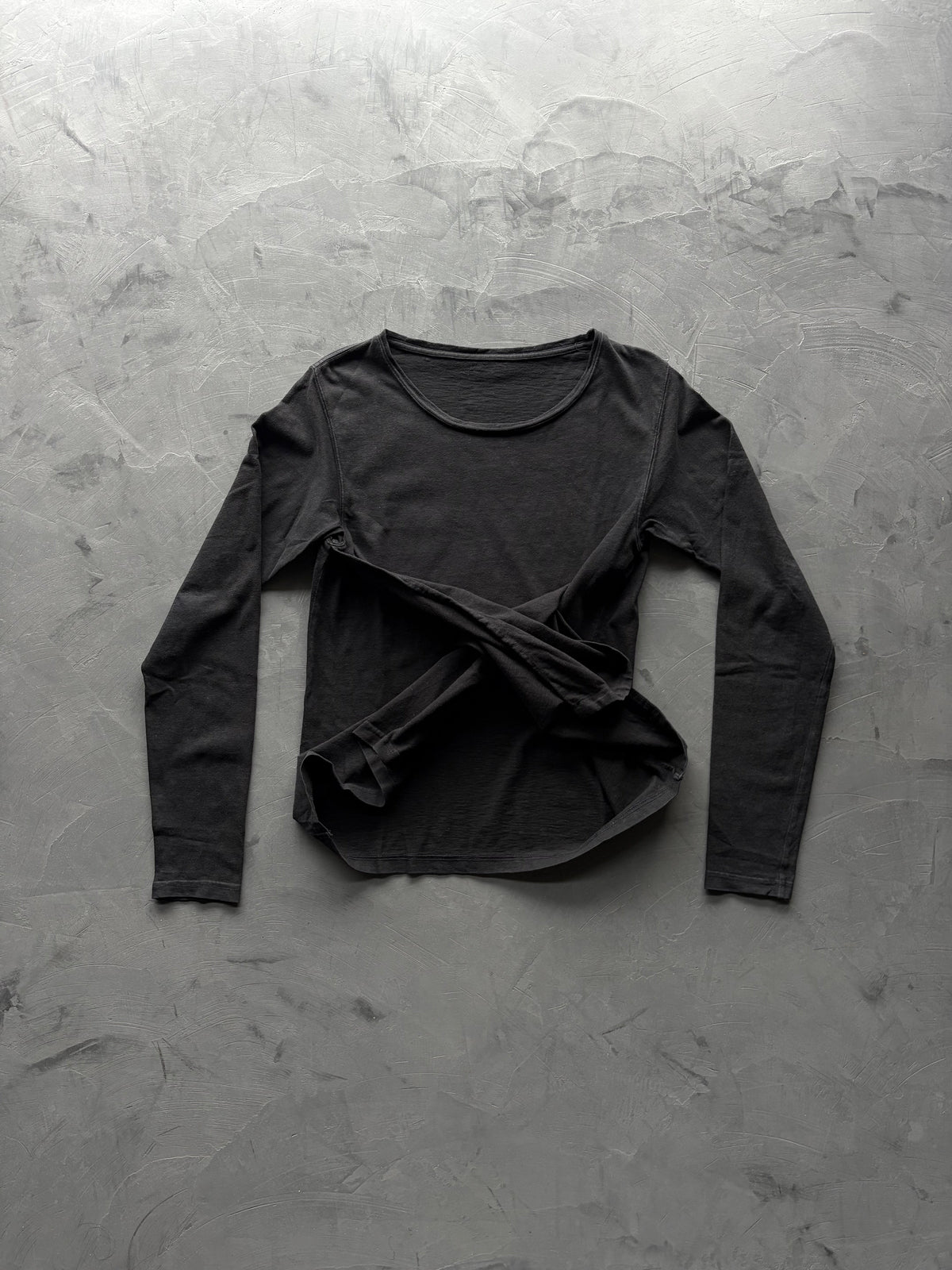 Double Front Wrap L/S T-Shirt M