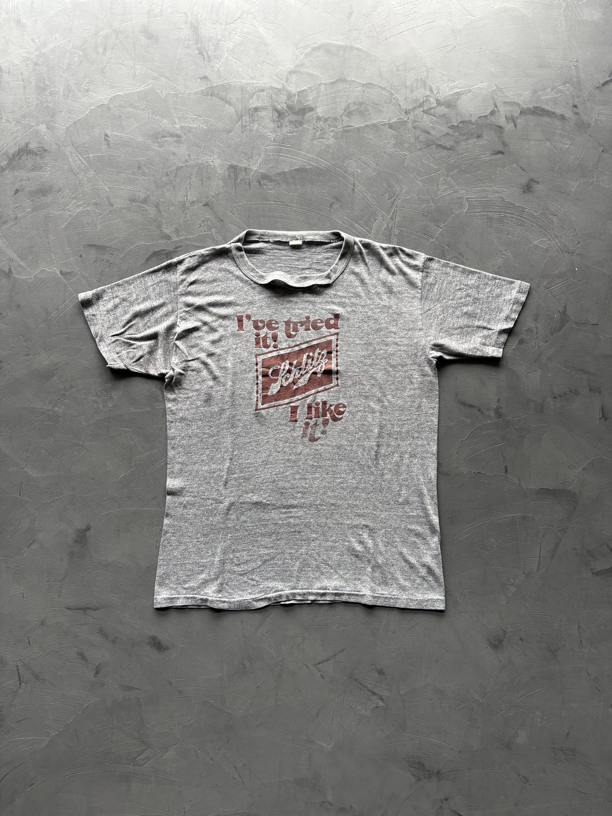 Graphic "Schlitz" T-Shirt