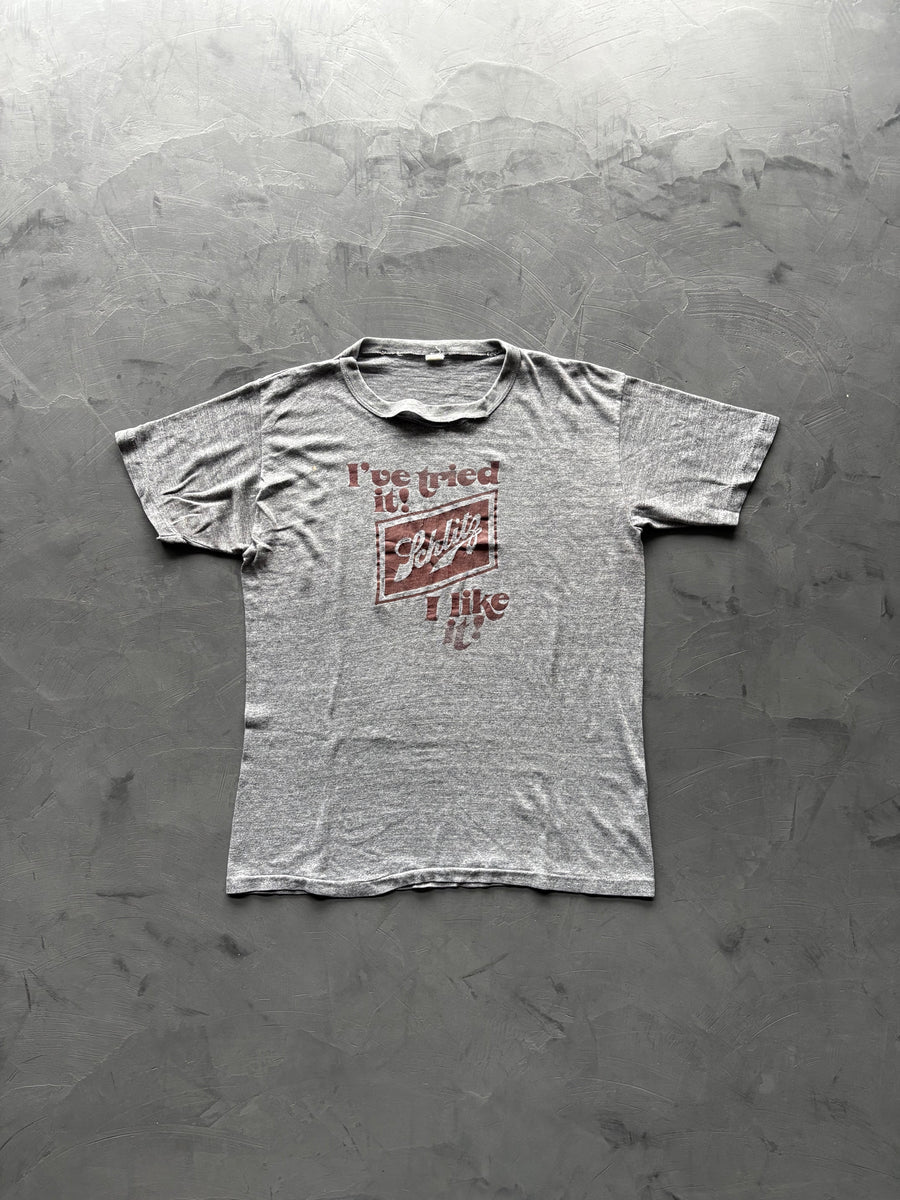 Graphic "Schlitz" T-Shirt