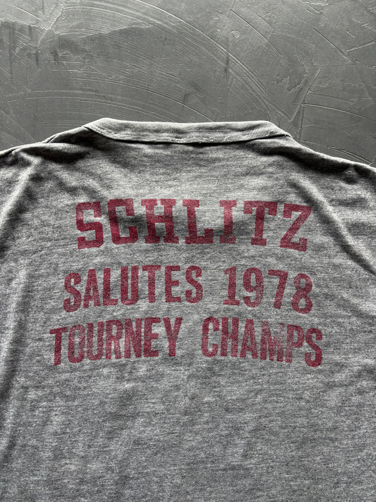 Graphic "Schlitz" T-Shirt