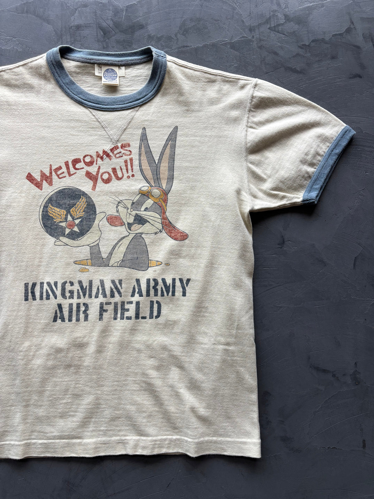 "Bugs Bunny" Graphic Ringer T-Shirt
