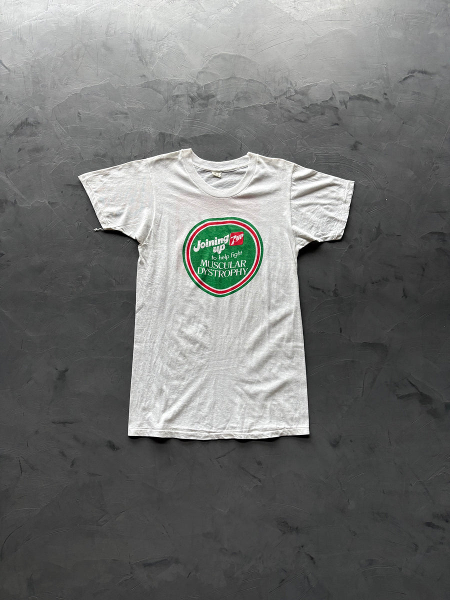 Graphic "7-Up Muscular Distrophy" T-Shirt