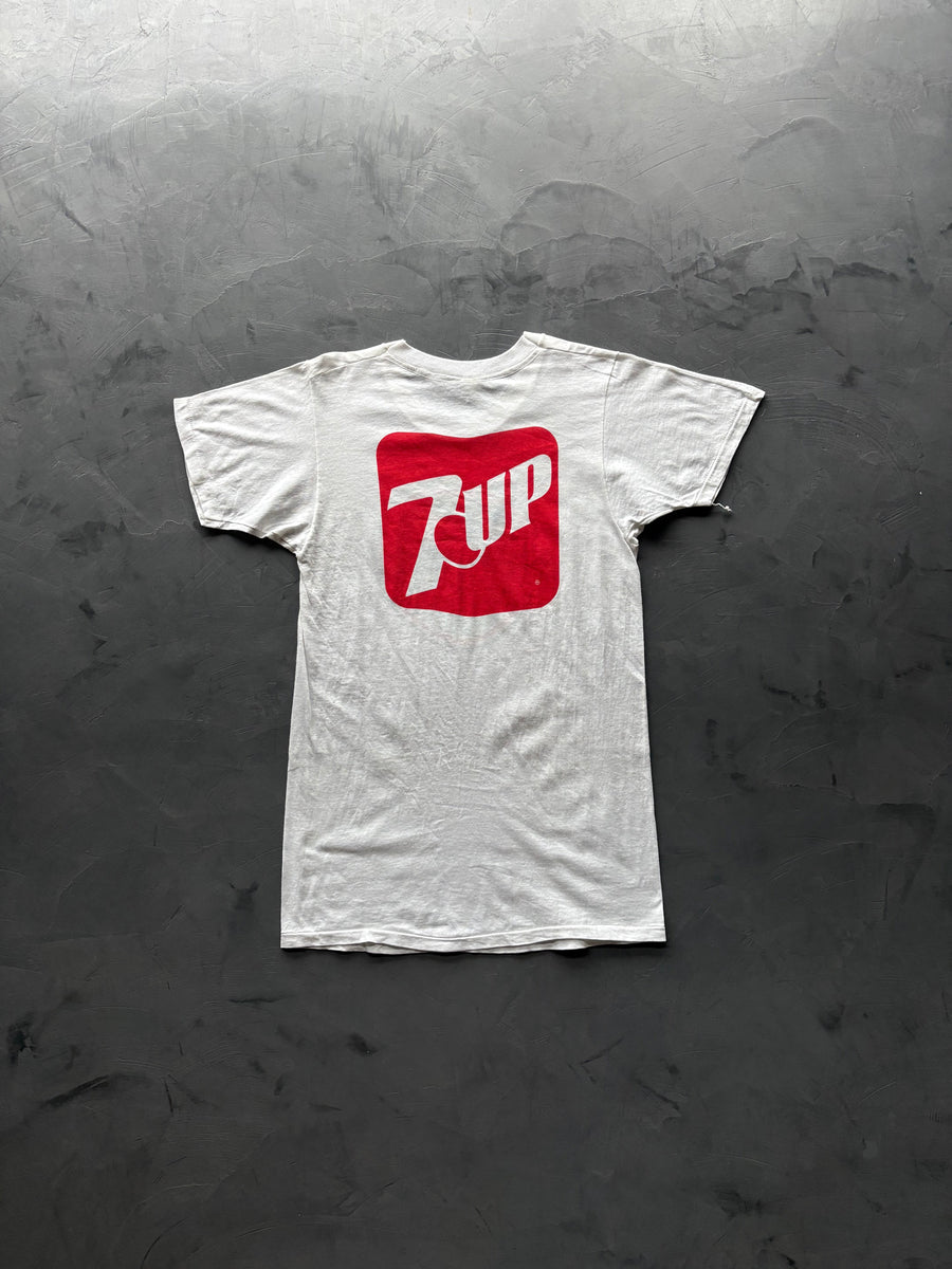 Graphic "7-Up Muscular Distrophy" T-Shirt, back view