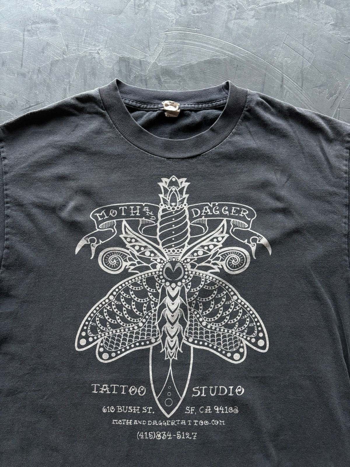 Graphic "Moth Dagger" T-Shirt