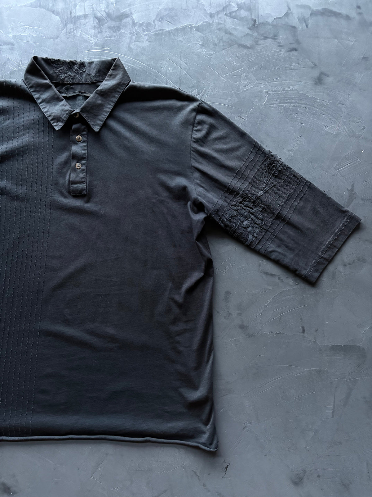 Sashiko Polo Shirt