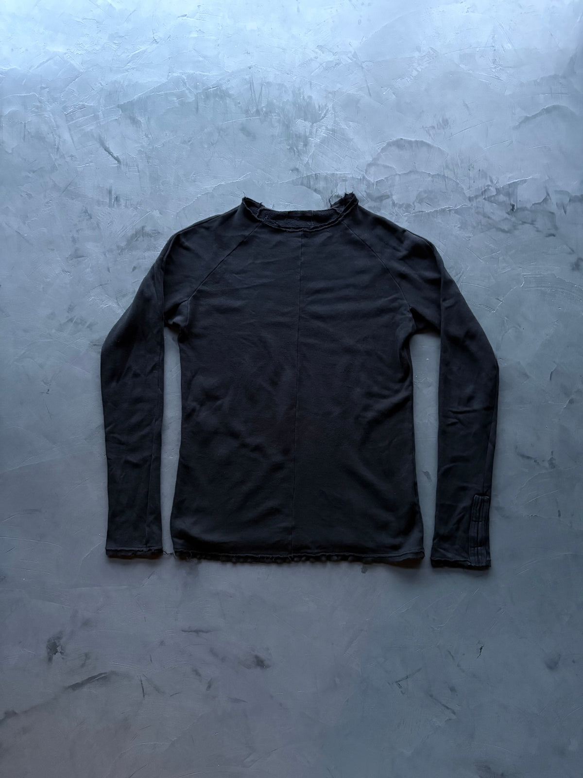 Cotton/Yak Black Sweatshirt