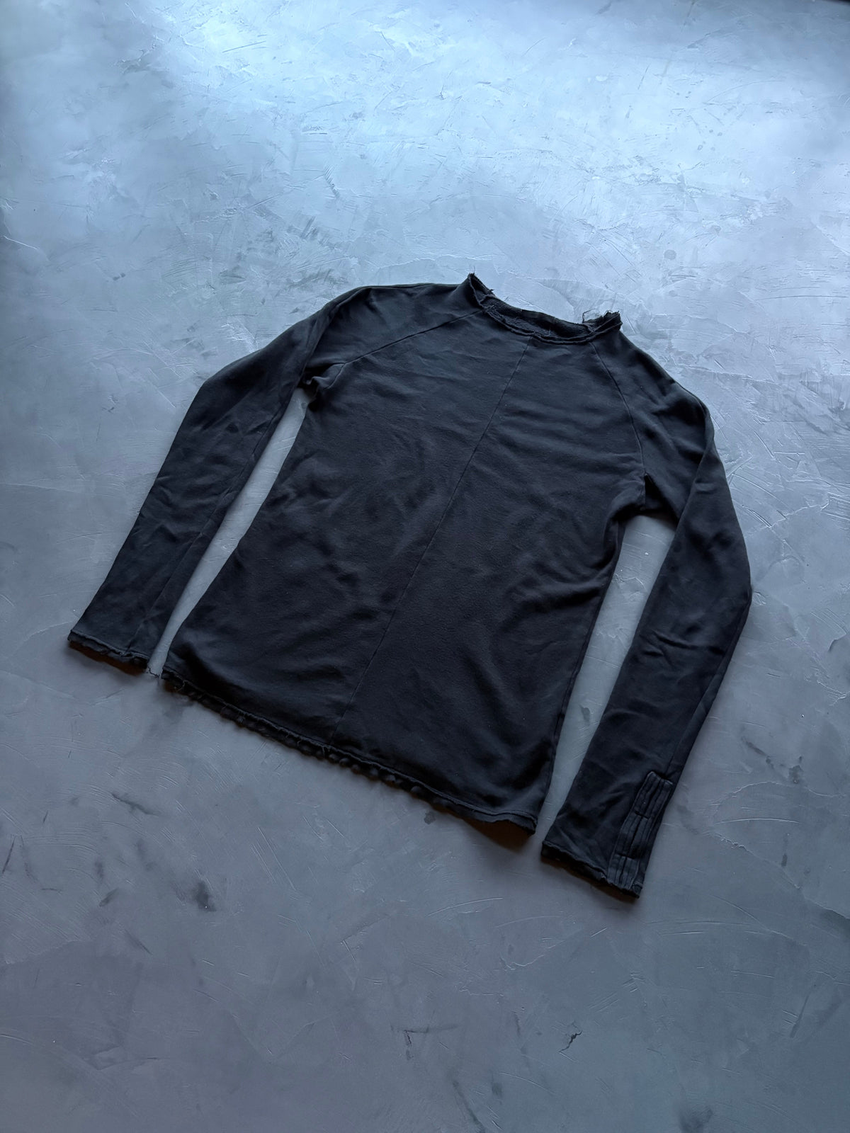 Cotton/Yak Black Sweatshirt