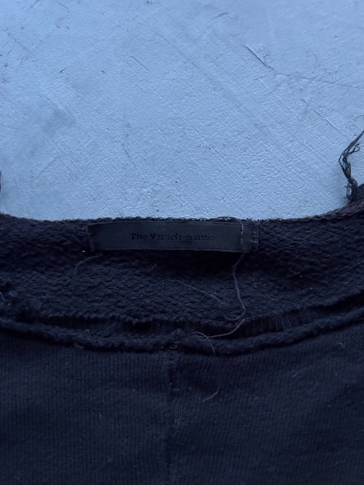 Cotton/Yak Black Sweatshirt