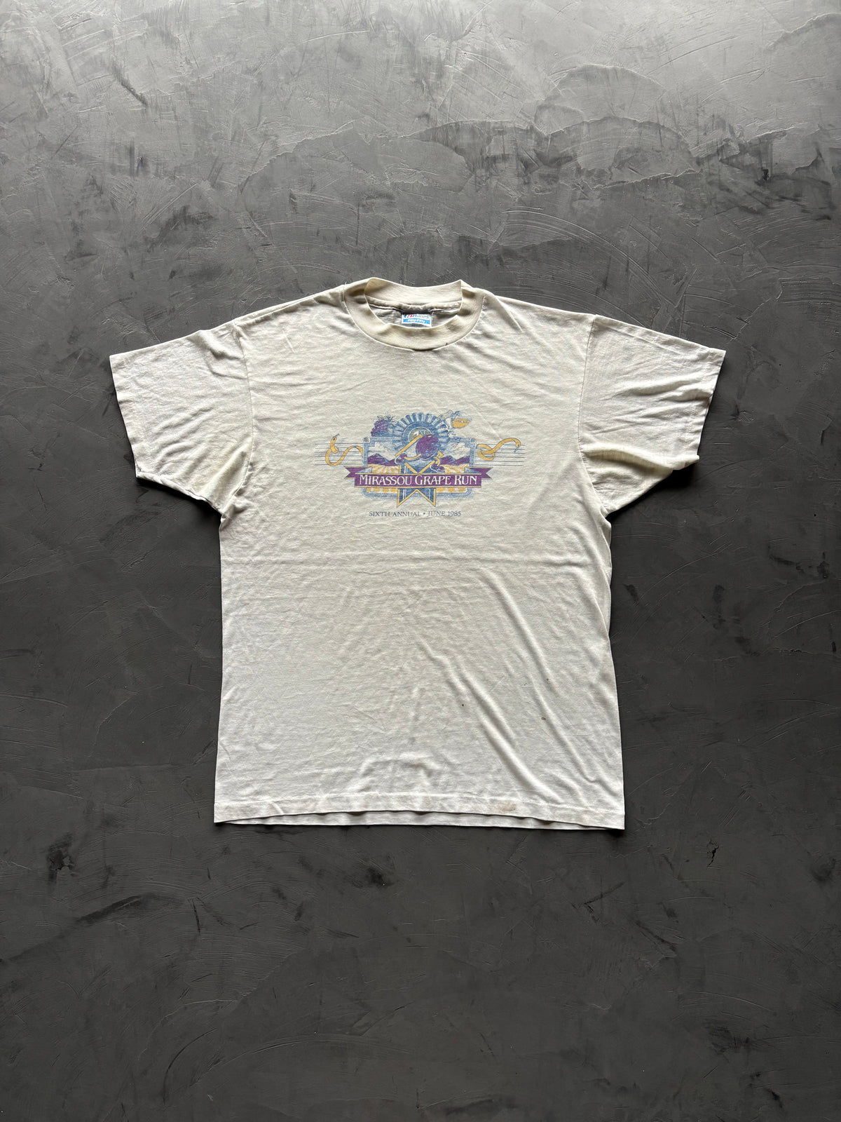 Graphic "Missarou Grape Run" T-Shirt