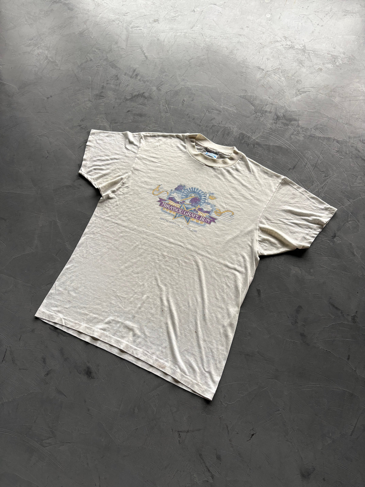 Graphic "Missarou Grape Run" T-Shirt