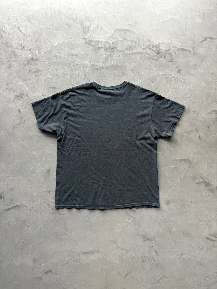 Graphic "Blow Me For Luck" T-Shirt, back view