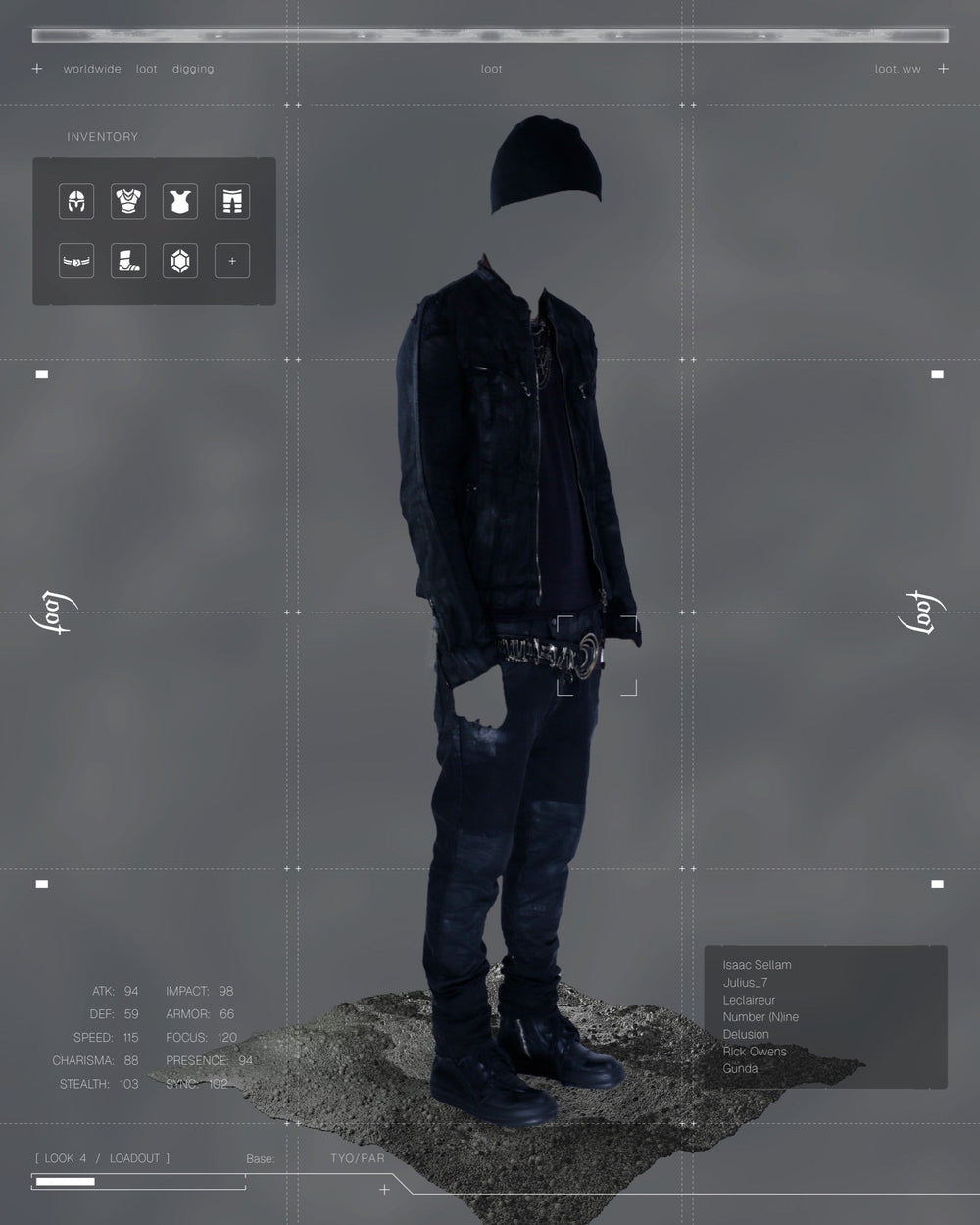 Character Builds Part II — Look 4 (1/3)