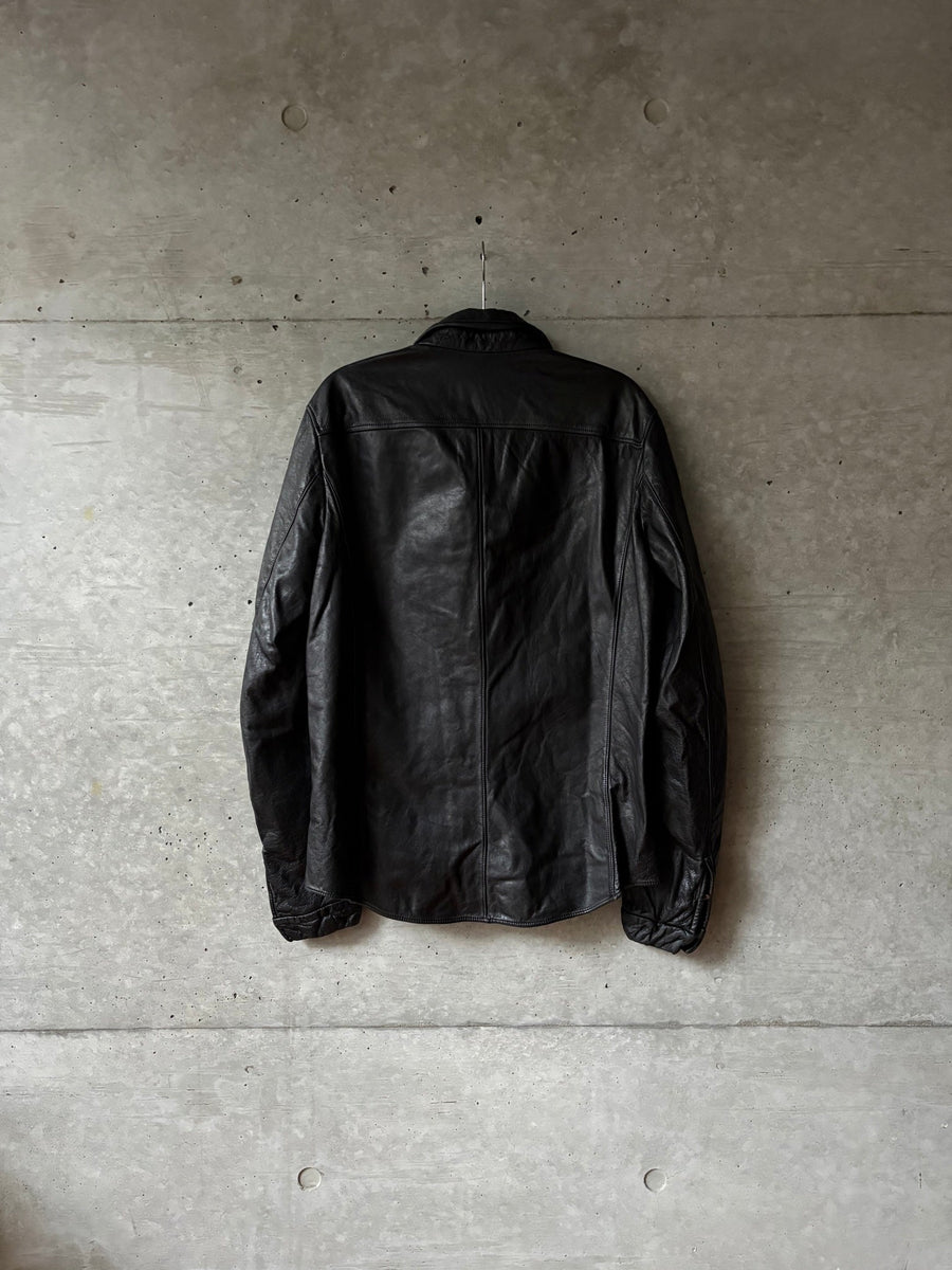 Leather Shirt, back view