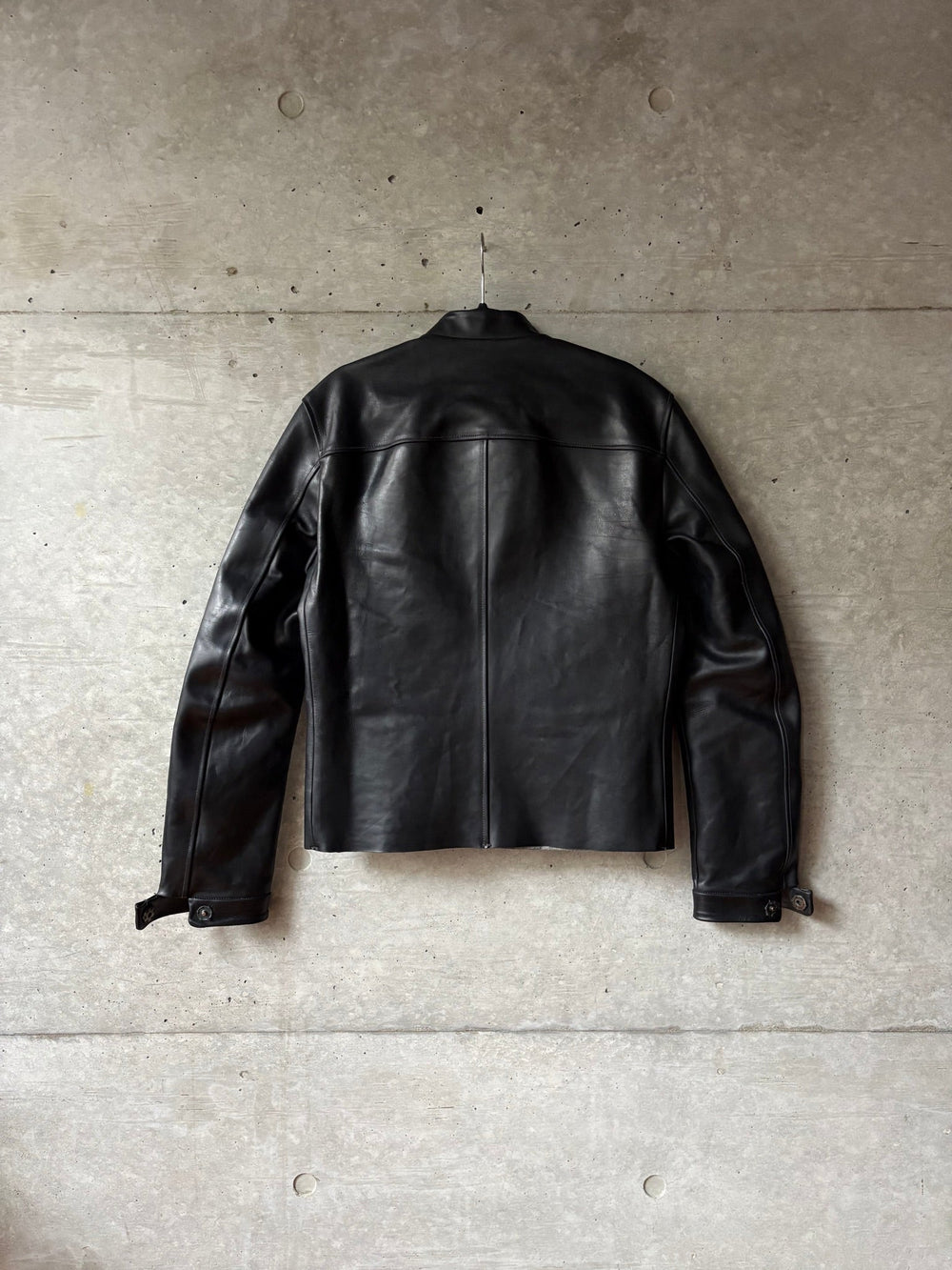 Carpe Diem Horse Leather Black Rider Jacket