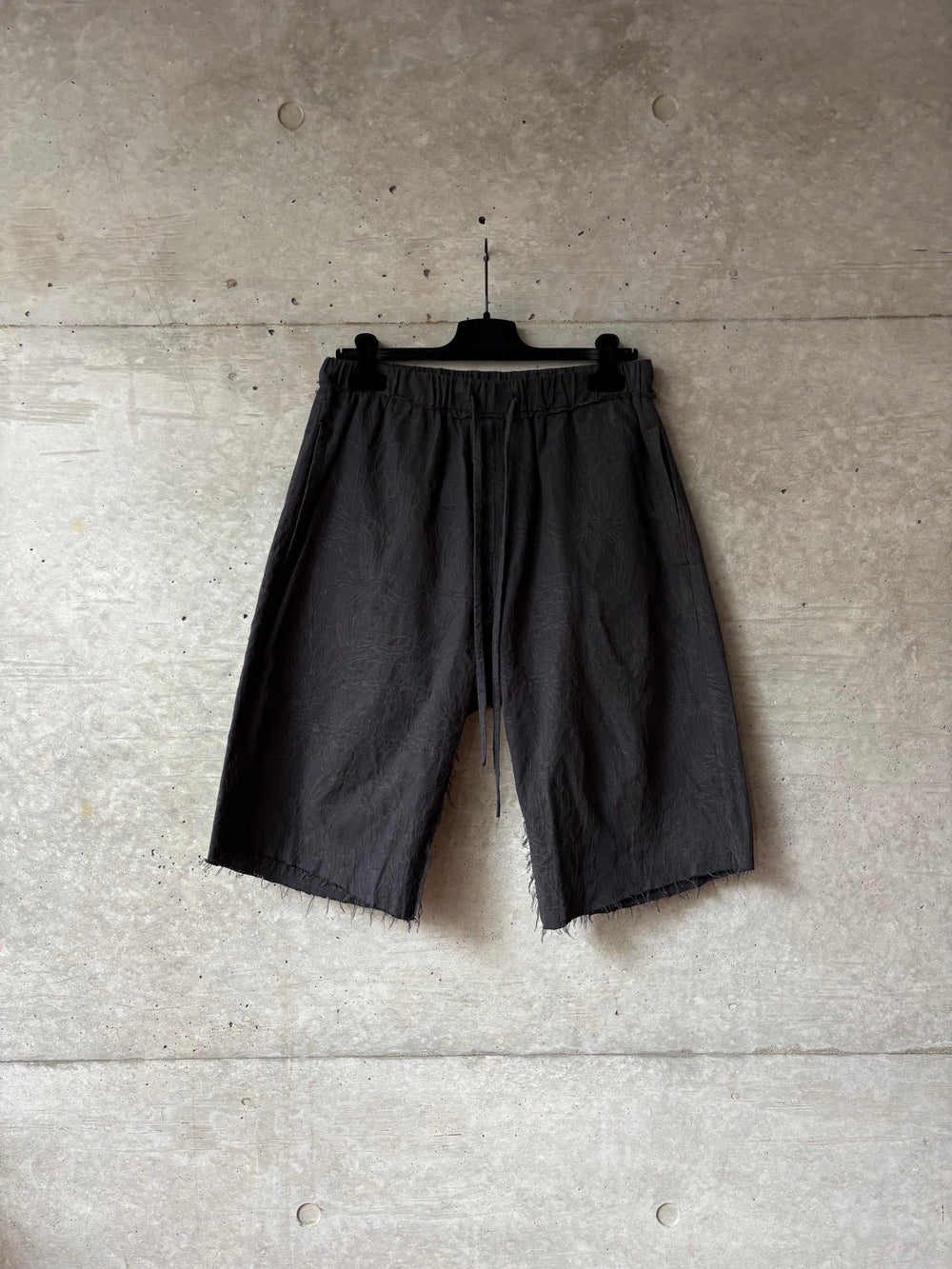 Airei Floral Distressed Cotton Shorts