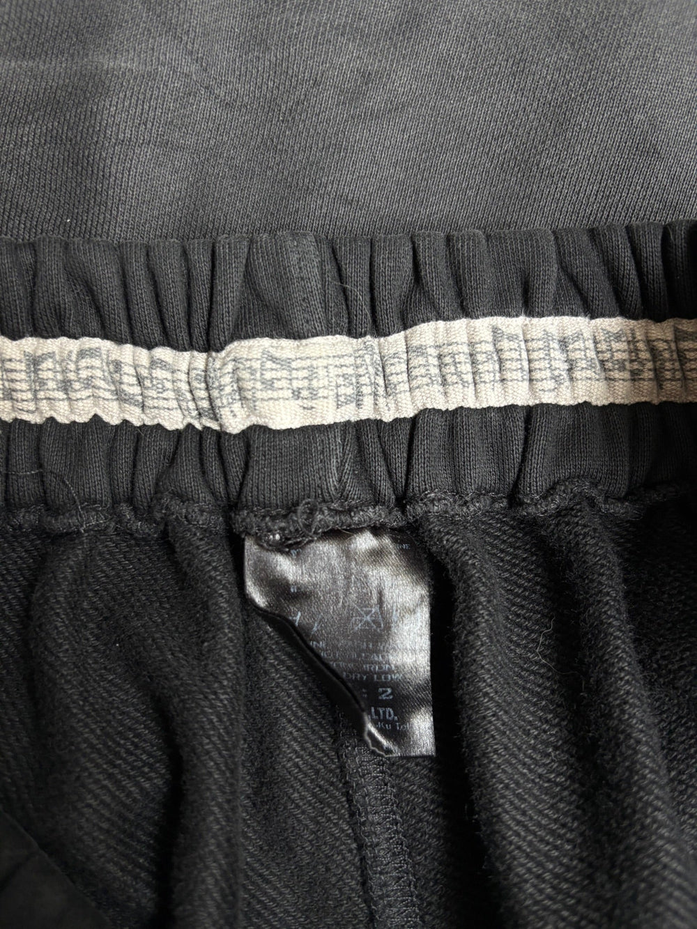 Number (N)ine 3 Pockets Cargo Flare Sweatpants