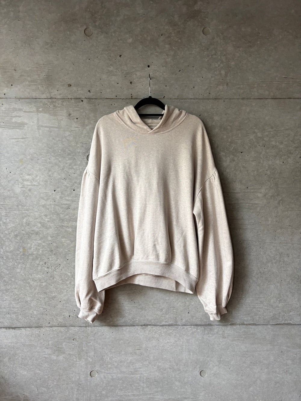 Kapital Grey Cropped Oversized Hoodie