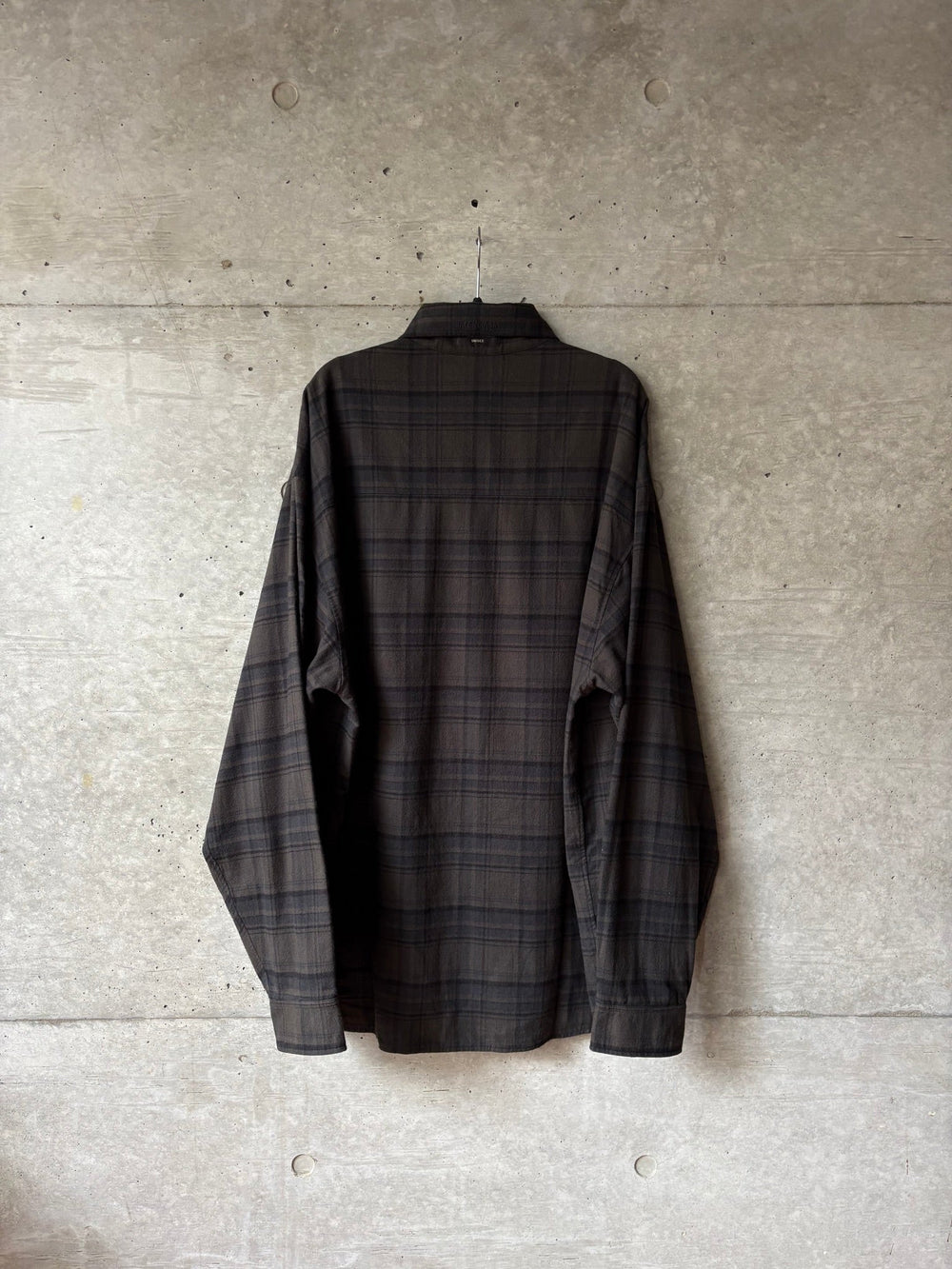 Balenciaga Reversible Flannel Overshirt