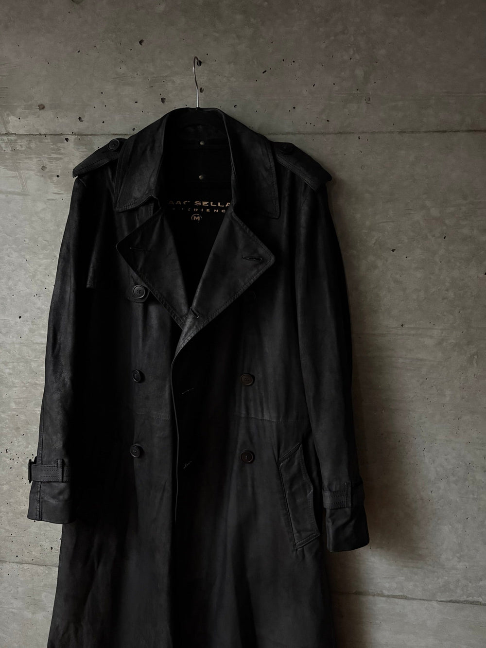 Isaac Sellam Experience Leather Trench Jacket