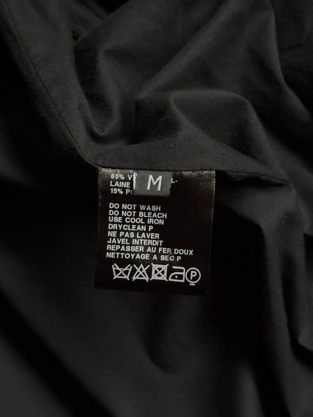 A Moment In Focus Wool Gabardine Long Coat