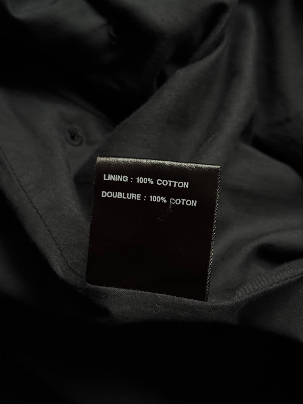 A Moment In Focus Wool Gabardine Long Coat