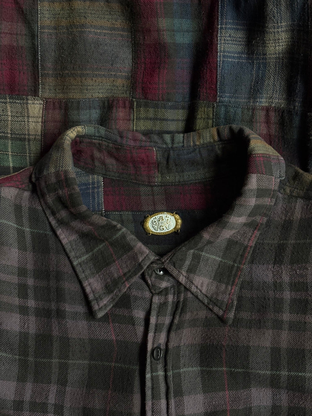 Private Brand AG Reconstructed Flannel Shirt